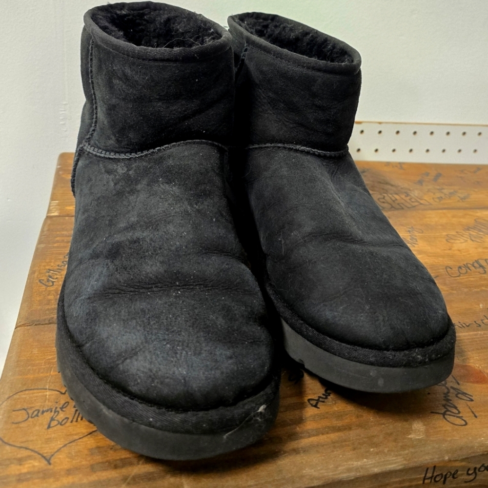 UGG Black boots size 12